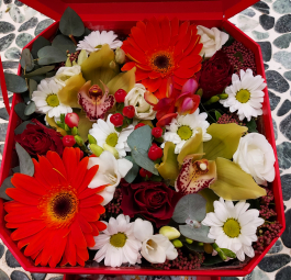 Flower box con sorpresa
