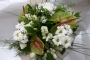 White bouquet romantic -NON DISPONIBILE