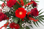 bouquet sfumature di rosso